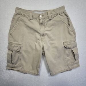 Vintage 90's Levi's Silver Tab Khaki Cargo Shorts Men's Size 32